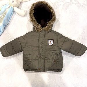 NWOT Jacadi Boys Winter Jacket.  Size 12M